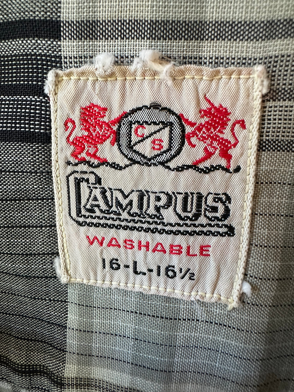 50's Campus Button Up