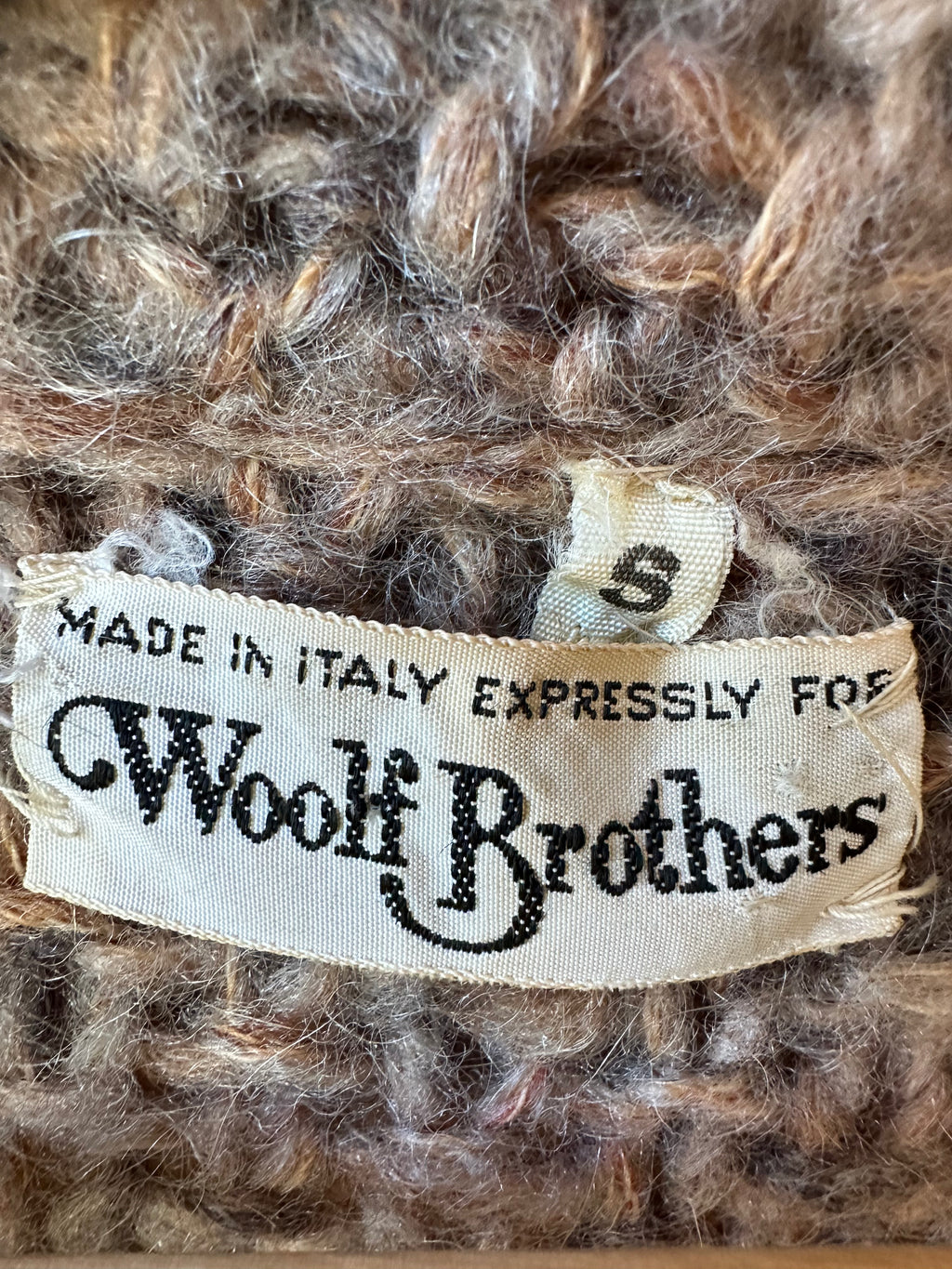60's Woolf Brothers Wool Duster Cardigan