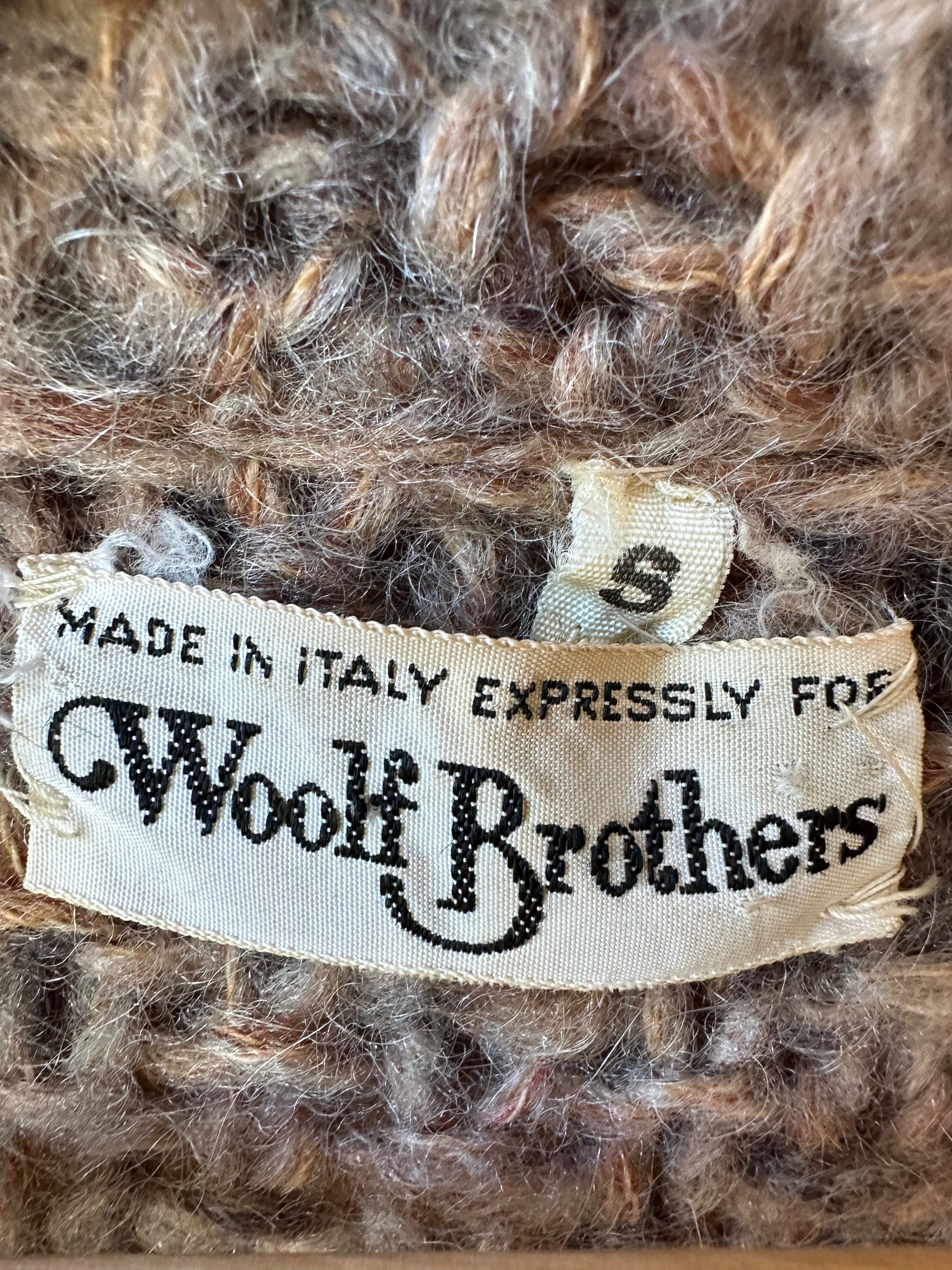 60's Woolf Brothers Wool Duster Cardigan