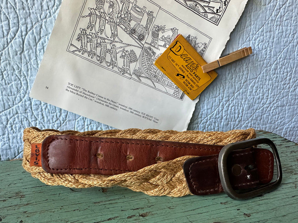 Orange Tab Levi's Weaved Belt