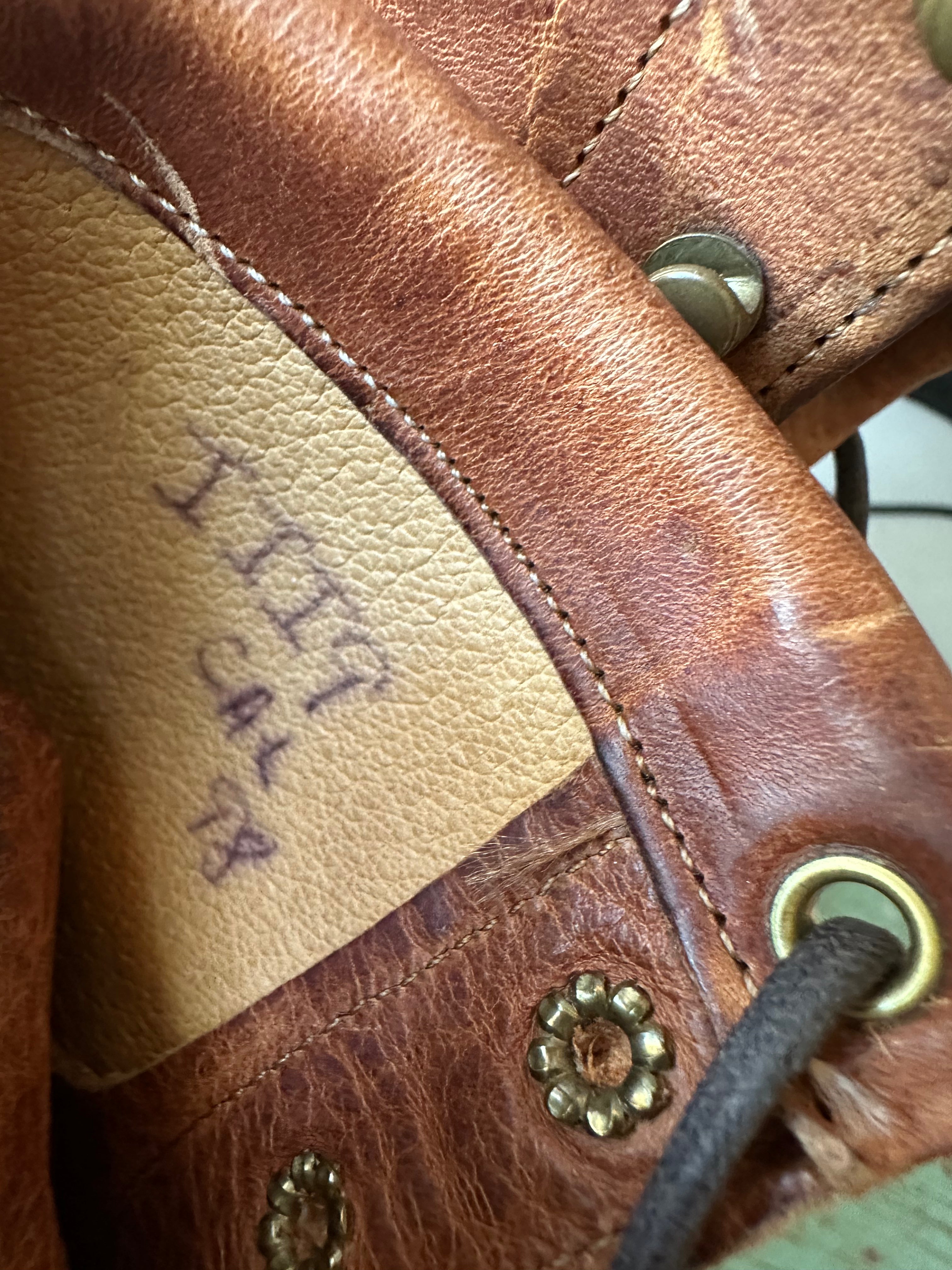 Vintage Justin 334 Apache Roper Leather Boots