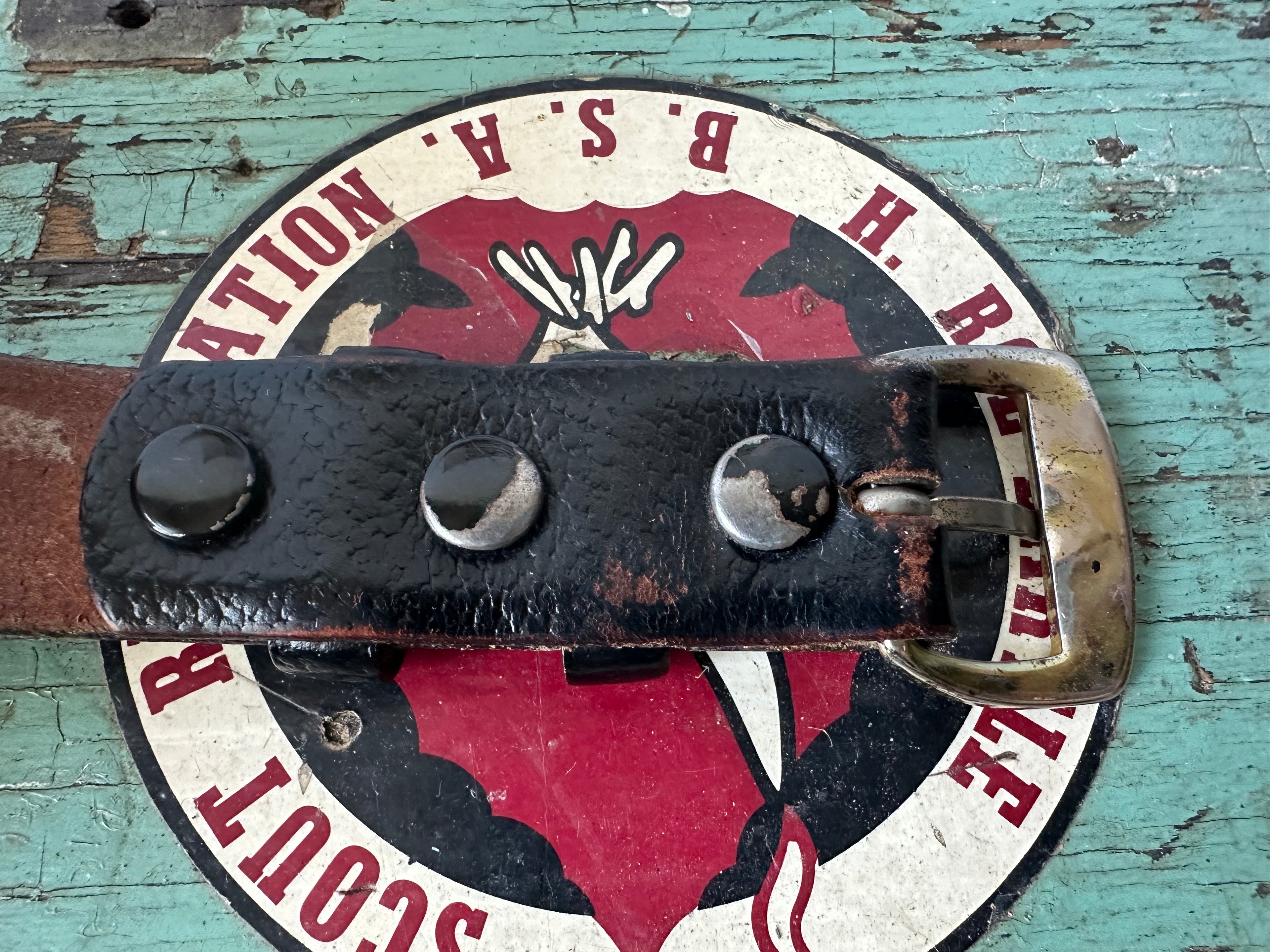 Thin Bridle Cowhide Belt