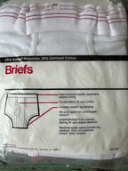 Vintage Sears Roebuck And Co 3-Pack Mens Briefs