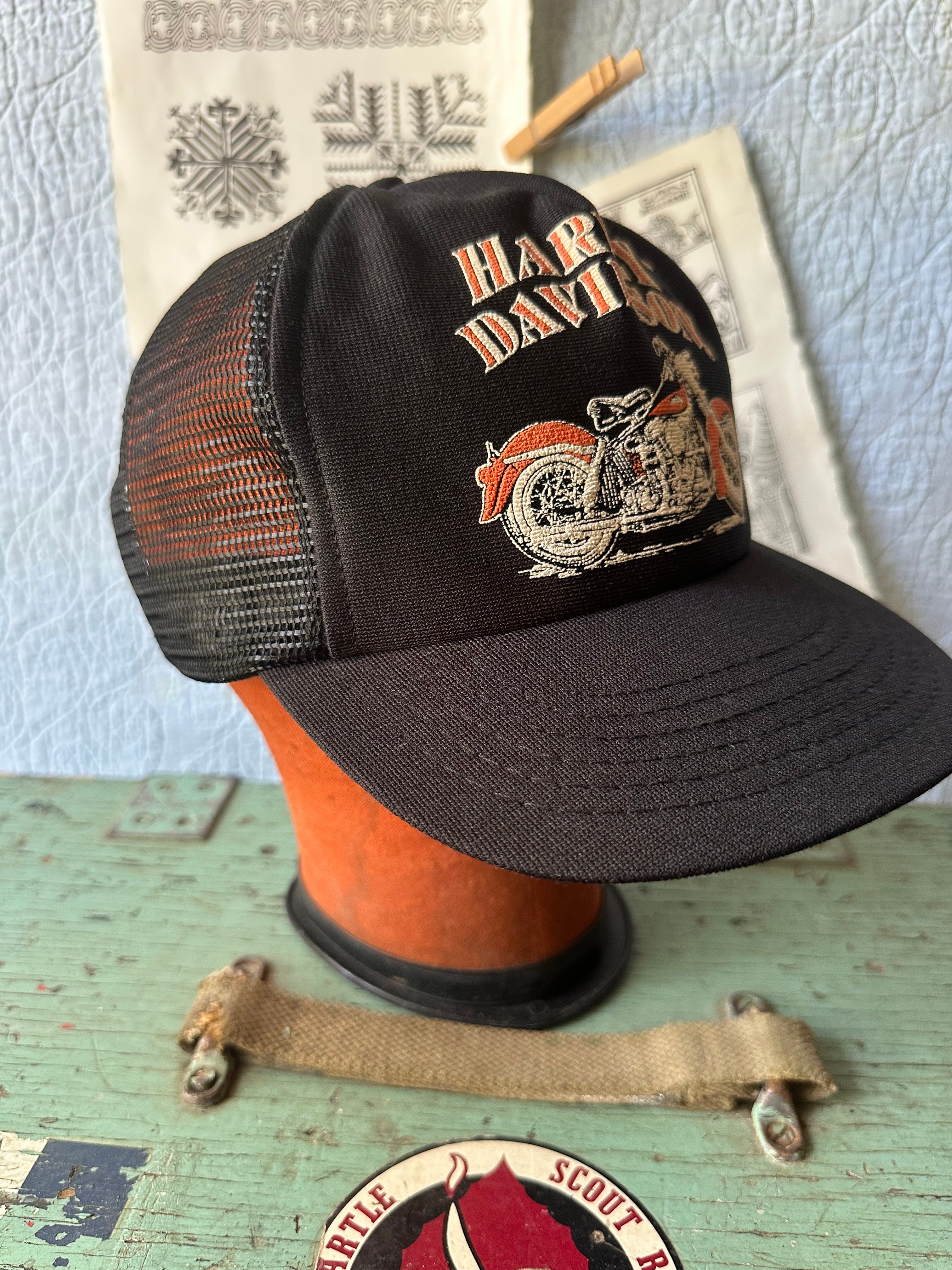 70's/80's Harley Davidson Snapback Hat