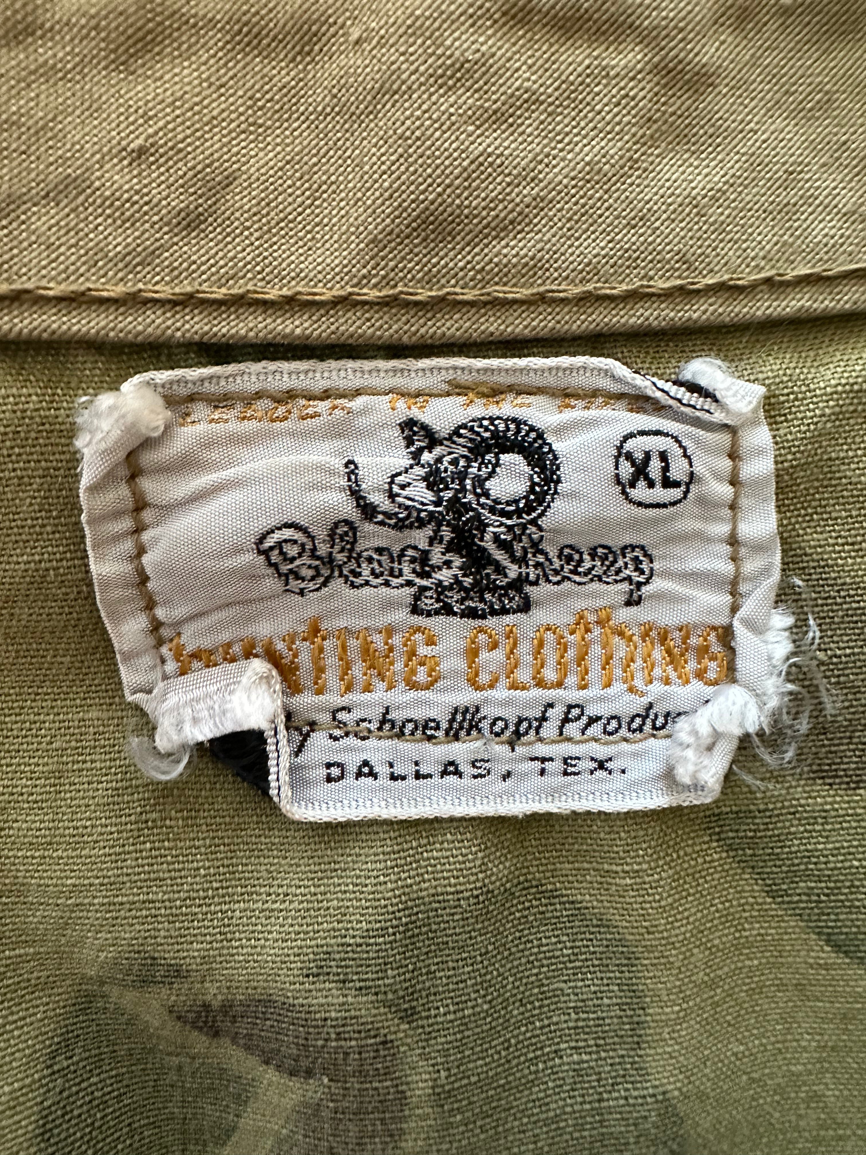 60's Black Sheep Camo Hunting Vest